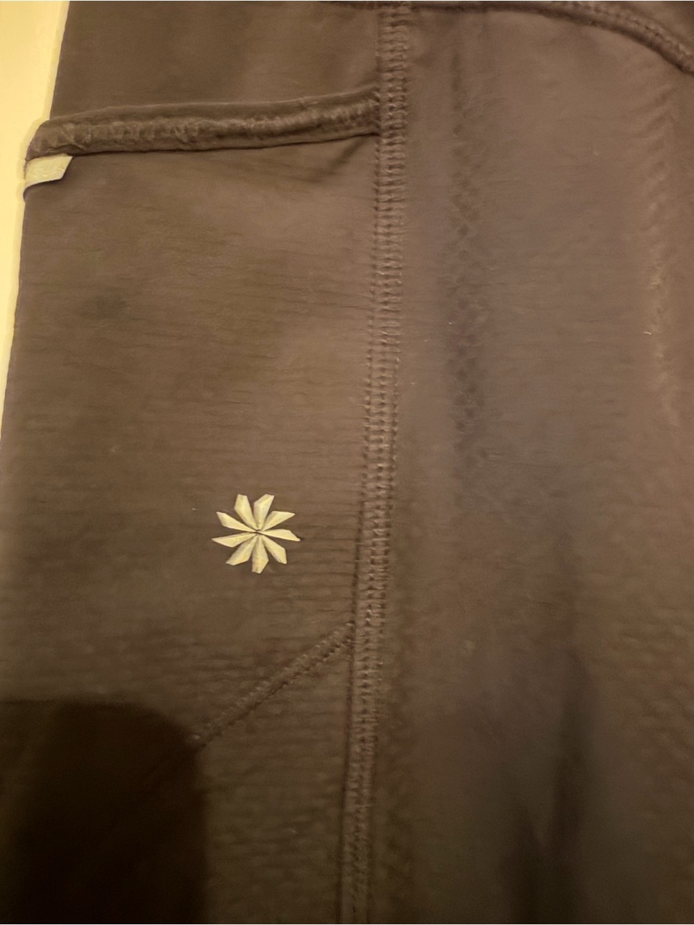 Athleta Black Dobby Be Free knickers Size Medium EUC only 2 available now! - Picture 5 of 6